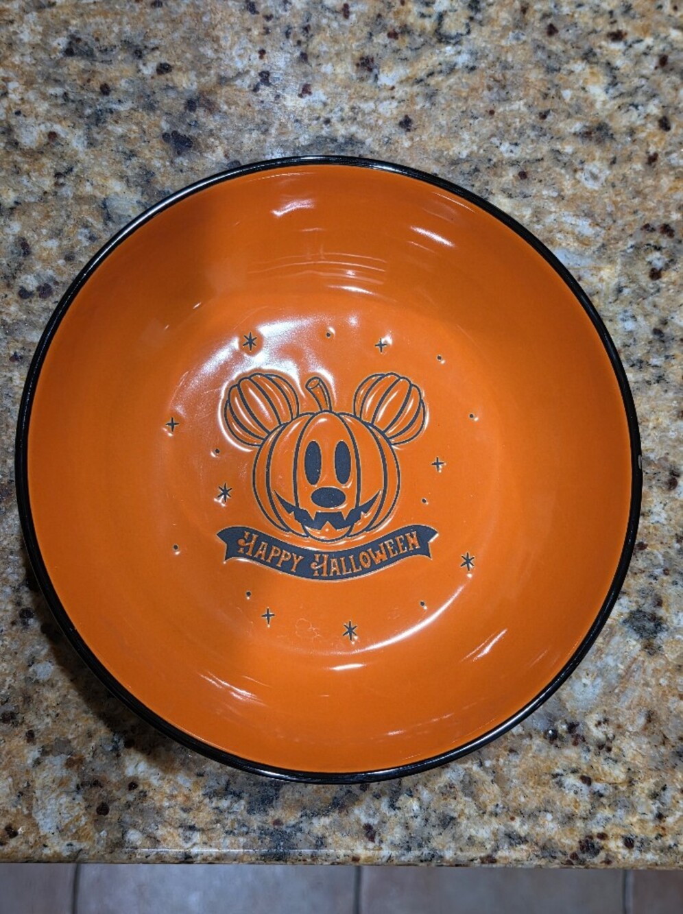 Disney Mickey Mouse Halloween Pasta/Noodle Bowl